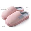Women's Autumn and Winter Cotton Slippers Thick Bottom Lovely Household Indoor Solid Color Plush Cotton Slippers