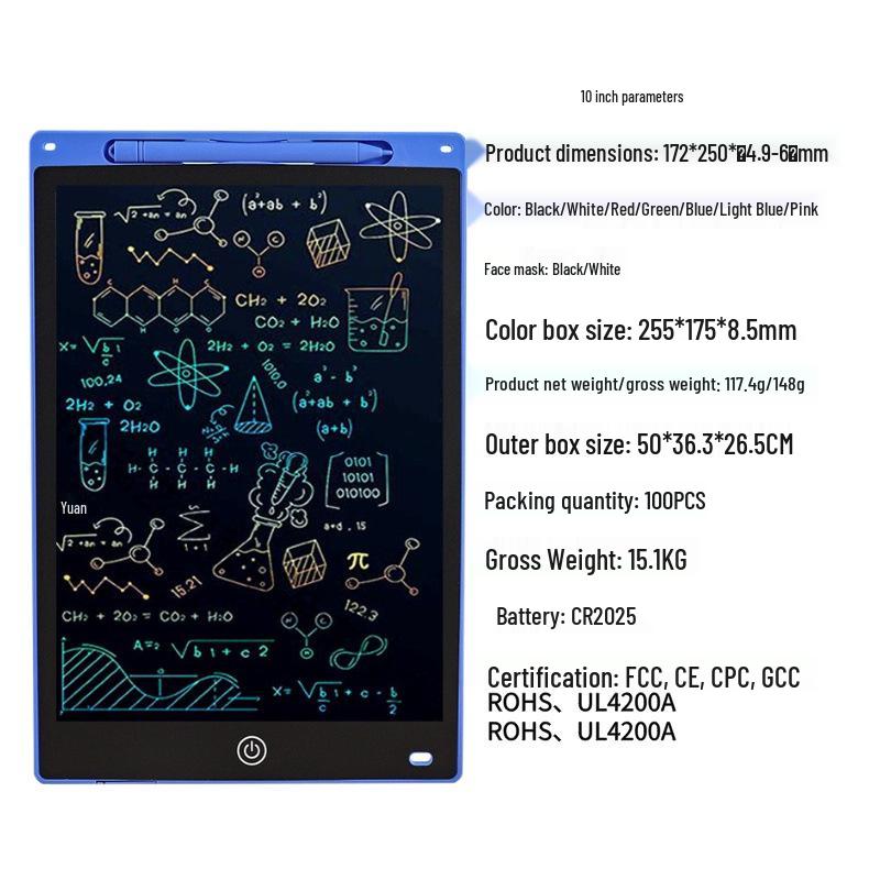 LCD Kids' Erasable Doodle & Drawing Board