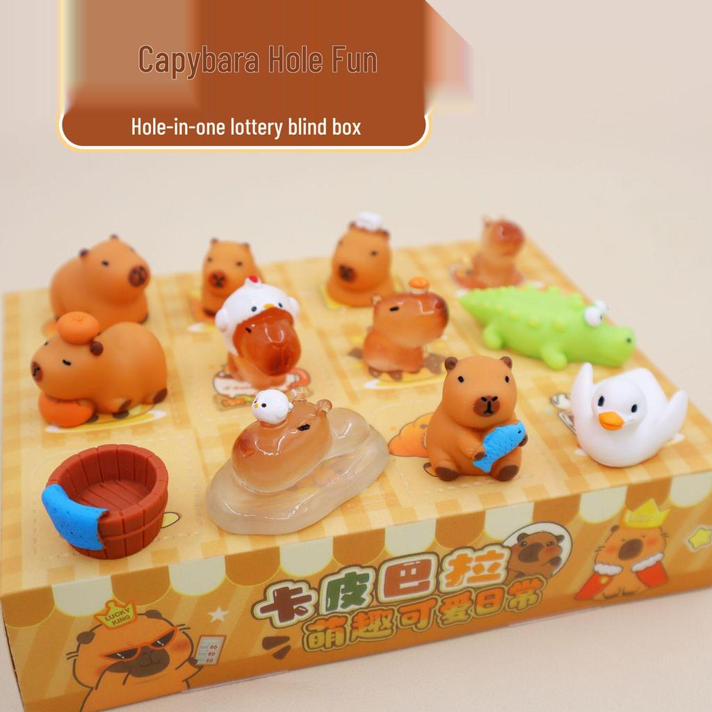 Capybara Blind Box Game - Cute Toy, Children's Day Reward, Fun Student Gift Unboxing