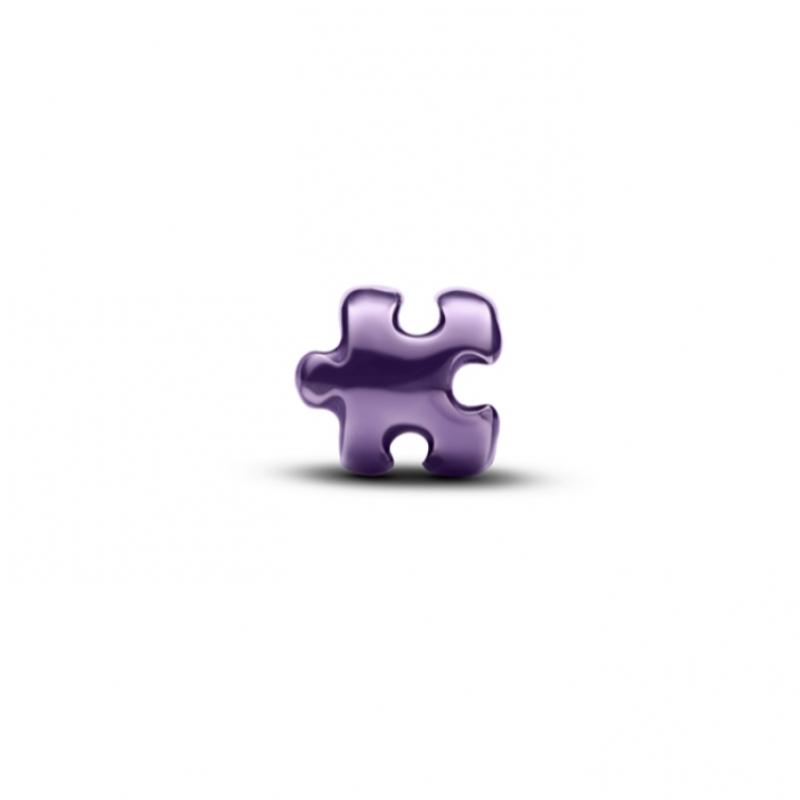 Pandora Purple Puzzle Piece Mini Charm 794816c02
