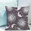 Tarot Sun And Moon Cushions Double-Sided Printing Pillows Decorative For Bed Of Modern Sofa Pillow Cover Decoration Living Room
