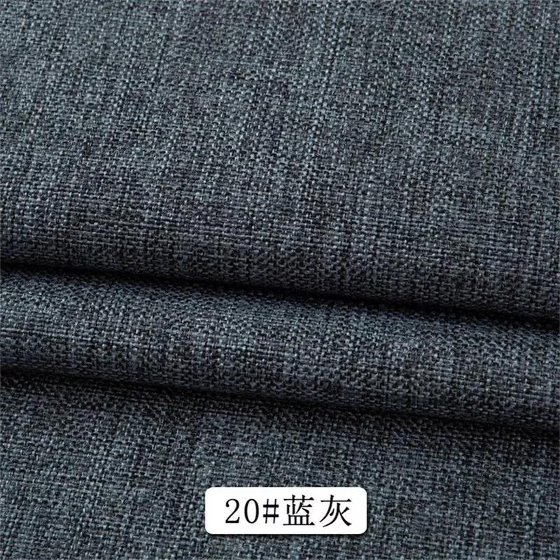 Cotton Linen Style Sofa Fabric By Meters for Upholstery Tablecloth Bag Curtain Pillowcase Diy Sewing Thick Wearable Cloth Plain