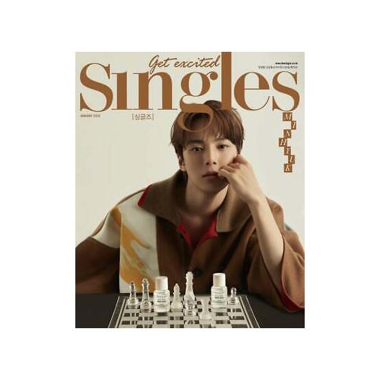 Singles Korea January 2022 MONSTA X MINHYUK, Whole Magazine, K POP, K STAR