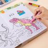 Dinosaur & Car Coloring Book for Kids Ages 3-6