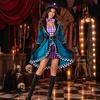Halloween Kostüm Alice verrückter Hutmacher Cos Magier Clown Show Kostüm Zirkus Cosplay Kostüm