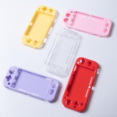 "Nintendo Switch Lite Transparent Protective Case: All-Inclusive, Portable, Anti-Fall Design"