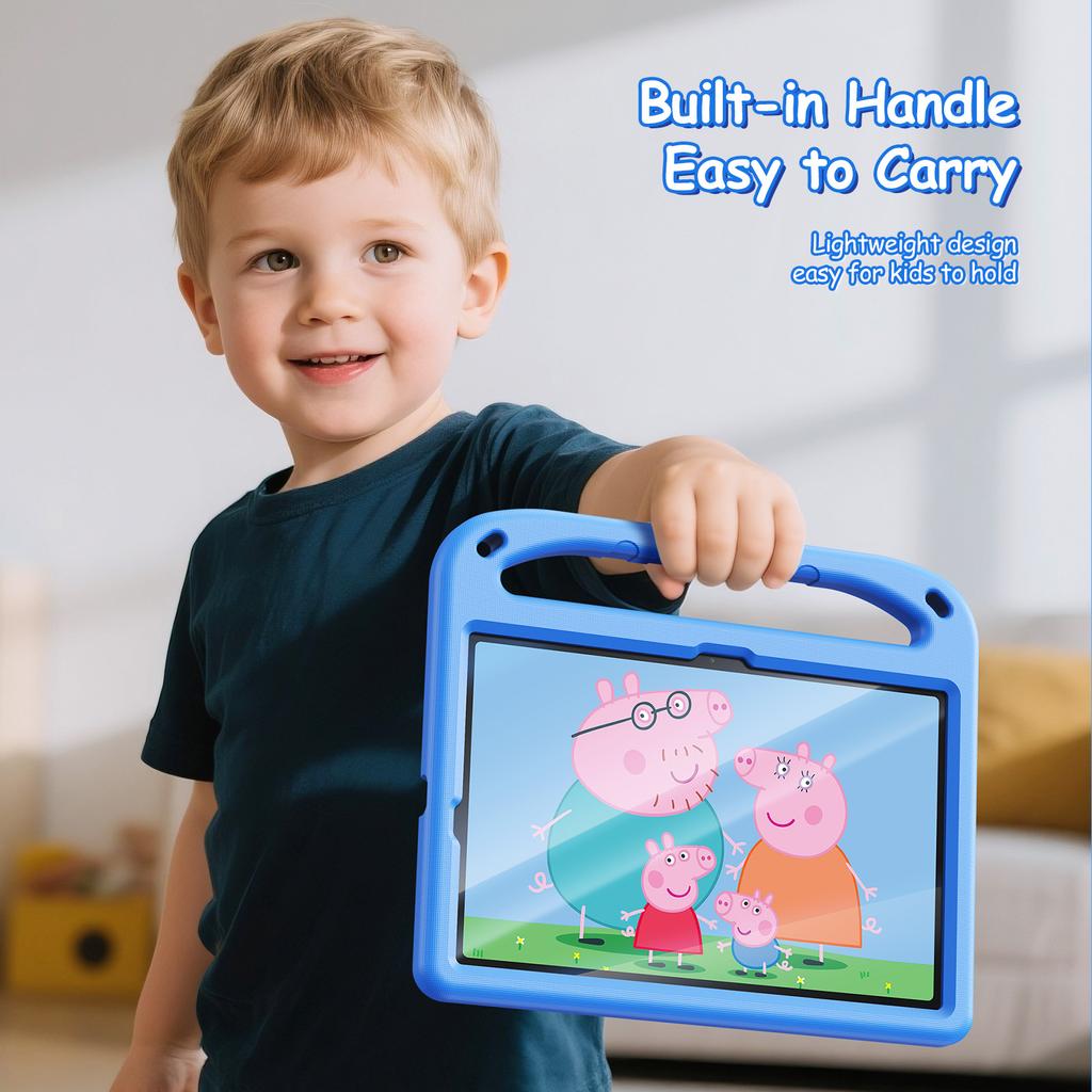 For Samsung Galaxy Tab S11 Tablet Case with Kickstand DUX DUCIS Puff Series EVA Kids Shockproof Cover