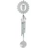 Stainless Steel Mandala Rotating Wind Chime: Decorative European & American Hanging Ornament