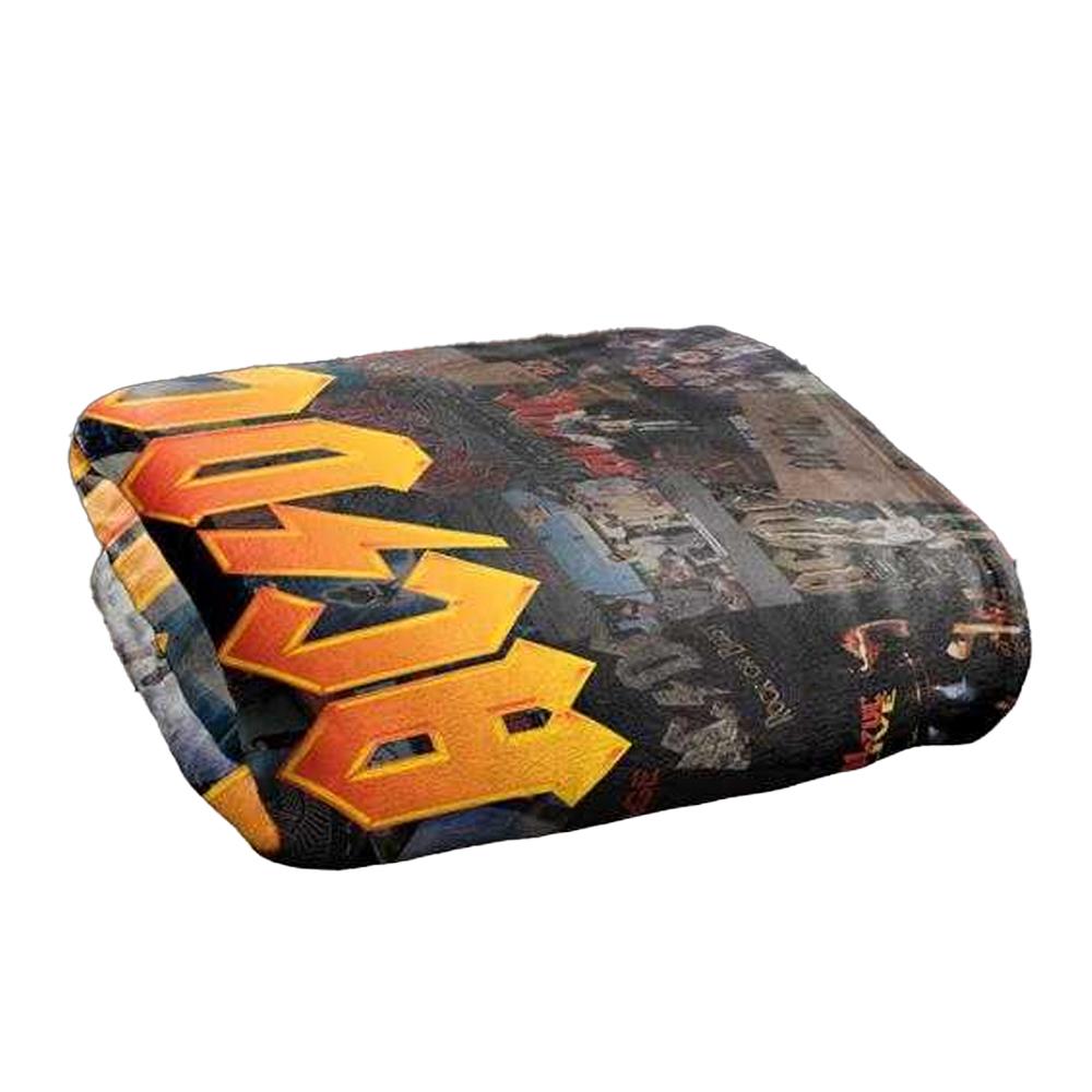 ACDC Silky Albums Supersoft Blanket