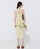 WNDERKAMMER Back Cut-Out Sleeveless Dress_Light Green