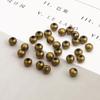 Iron Round Bead Spacer, Handmade Diy Clip Earrings Positioning Buckle, Jewelry Accessories Loose Bead Material