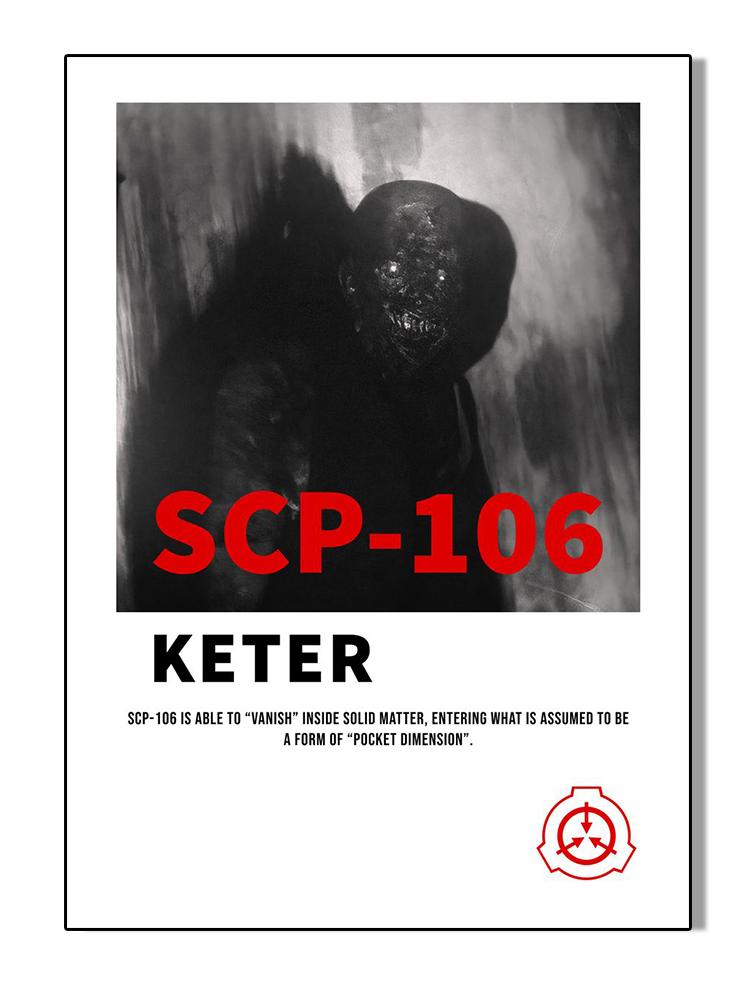 Vintage SCP Foundation 035 049 096 ზებუნებრივი არანორმალური ფენომენი პლაკატები ტილო მხატვრობა კედლის მხატვრობა მისაღები ოთახის სახლის დეკორი
