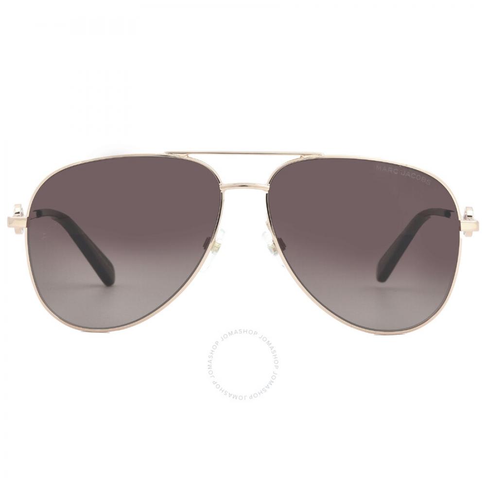 

Marc Jacobs Brown Gradient Pilot Ladies Sunglasses MARC 653 S 001Q HA 59