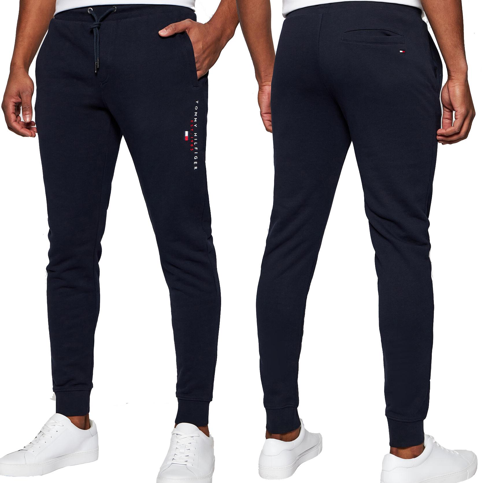 Tommy Hilfiger Herrenhose dunkelblau MW0MW17384-DW5 L black