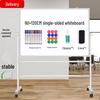 Mobile Magnetic Double-Sided Whiteboard Stand for Home, Office, or Training - Small Size
