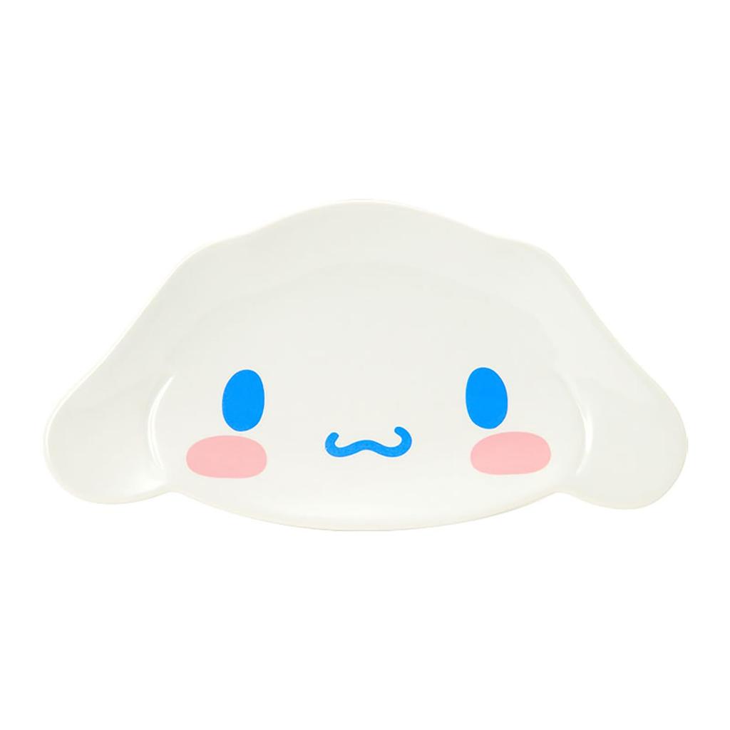 Sanrio Cinnamoroll Face and Dryer 142336 Plate, Microwave, Dishwasher, Safe,