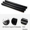 3Pcs Universal 1.25" 32mm Extension Tube Rod Wands Pipe Black For Vacuum Cleaner