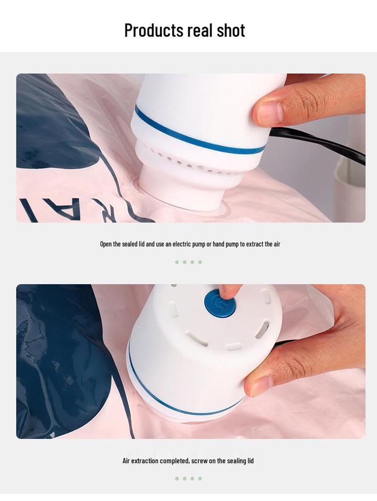 Jiajiale Wireless Vacuum Compression Pump - Electric Suction Pump with 110V EU and US Standards.