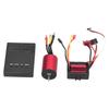 2838 4500KV 4P Brushless Motor 35A Brushless ESC+Programming Card for 1/14 RC Car