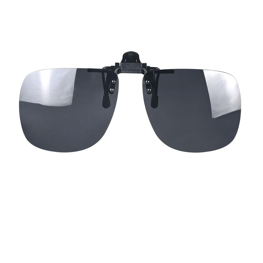 Big Size Square Shape Red Lens Clip On Better Sleep ClipOn Orange Lens Yellow Driving Lenses Black Polarized Sunglasses Clip On
