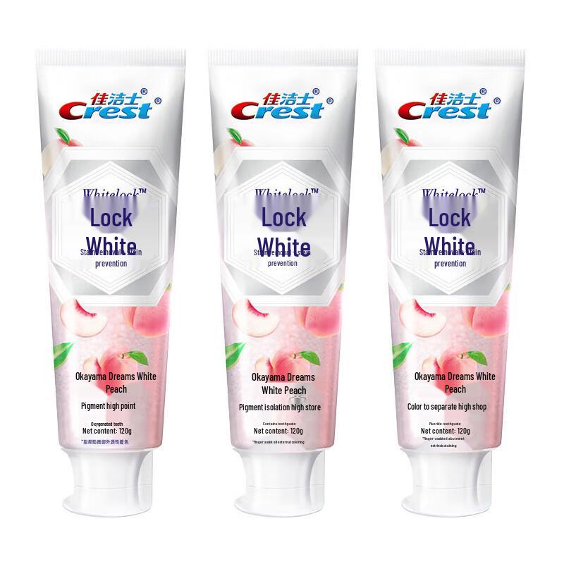 

Crest White Peach Whitening Toothpaste