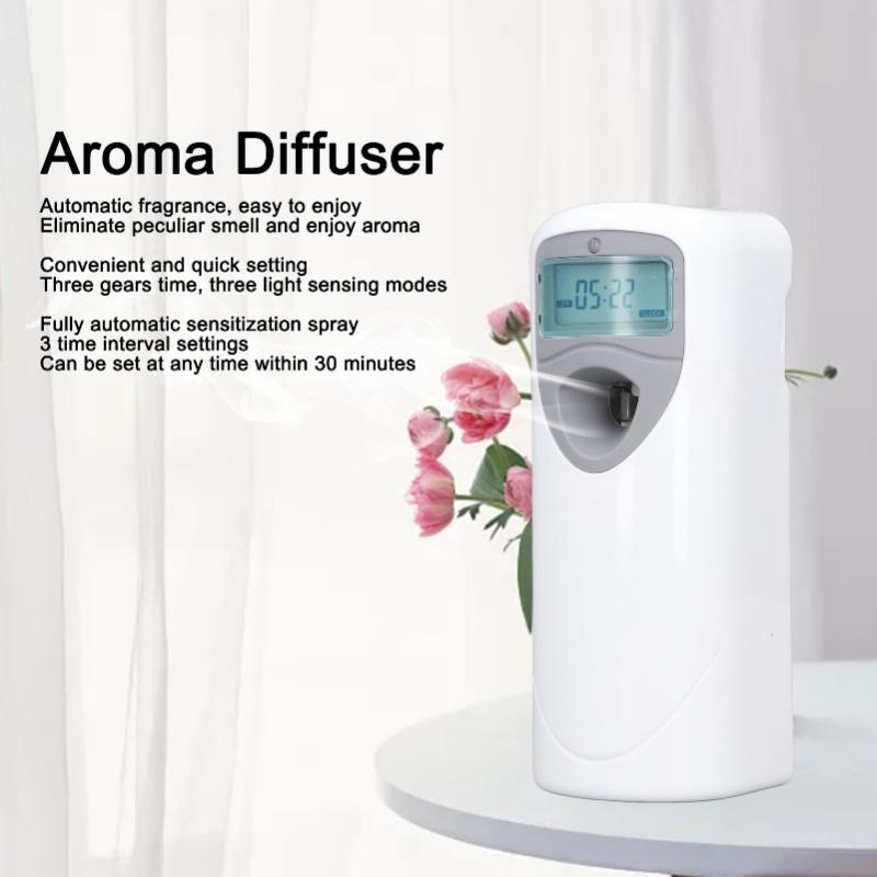 Automatic Timer Essential Oil Diffuser Aroma Dispenser Mini Wall Mounted Aromatherapy Machine For Hotel Home Toilet