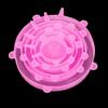 Container For Kitchen Storage Organization Adaptive Food Cover Dishes Adjustable Elastic Silicone Caps Refrigerator Plastic Home