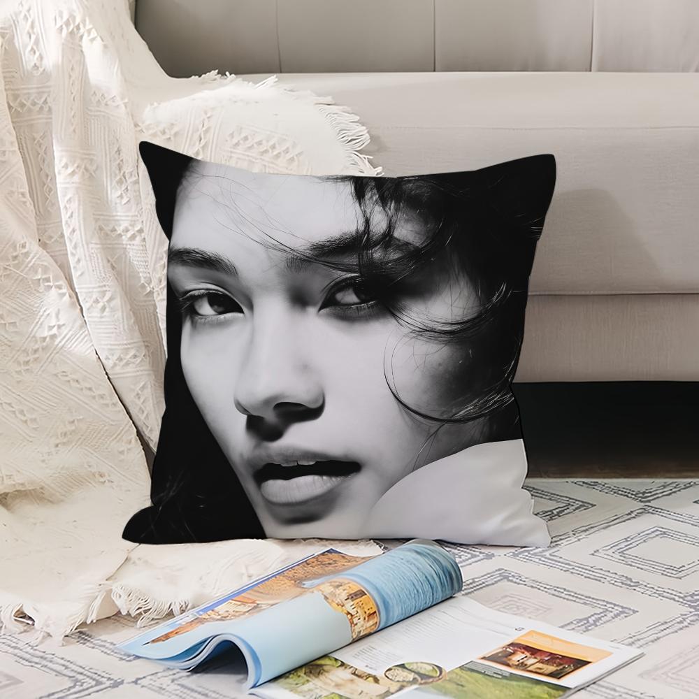 British Singer O-Olivia D-Dean Pillow Case Office Cushions Suitable For Sofa Car Bedroom Decorative Cushion Cover