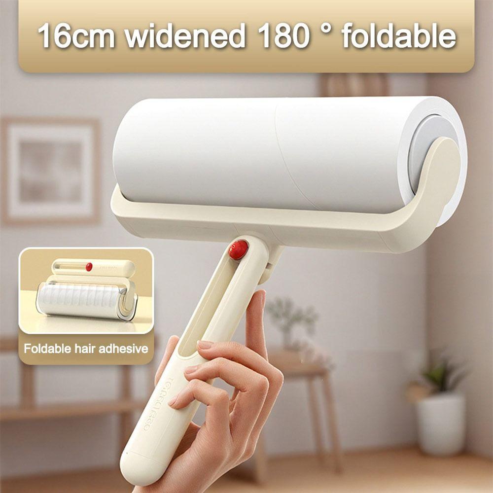 Reusable Tearable Roll Paper Sticky Roller  for Pet Hair Clothes Carpet Tousle Remover