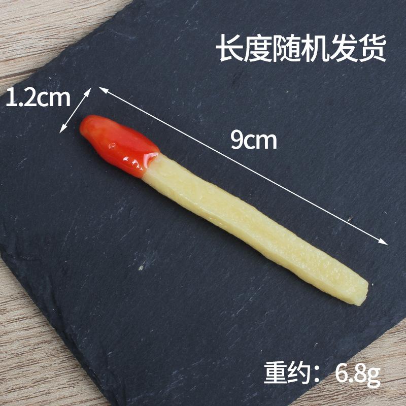 5Pcs Simulation French Fries Artificial Chicken Chunks Fake Food Model estern Restaurant Window Display Props Home Decor