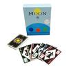 MOON Jong (Mujong) A New Mahjong Card Game That You Can Play Without Any Role, Made of PVC, 124 Cards, for 2 To 4 Players, Even Beginners of Mahjong