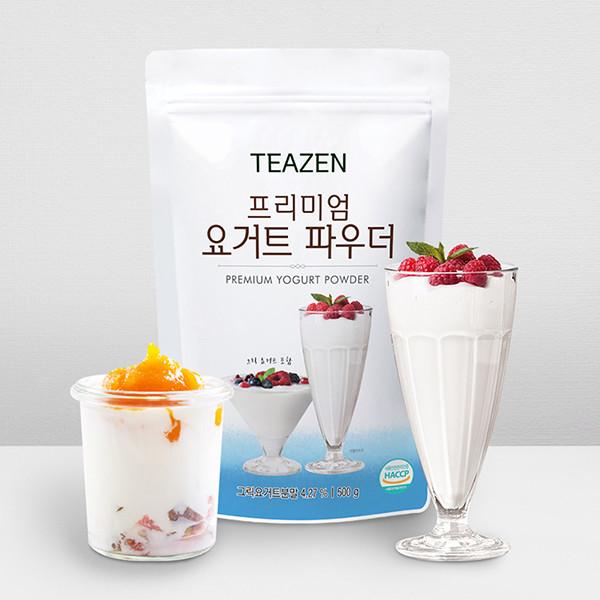 Teazen Premium Yogurt Powder 500g (for Yogurt Smoothie), Korea Kombucha