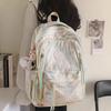 School Bag Backpack Junior High School Girls Large Capacity Travel Lightweight Versatile High School College Small Backpack
