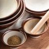 TAMAKI Mortar and Diameter 14cm X Height Made In Porridge, Brown, 6.2cm, 380ml, Japan, Non-Slip, T-644089