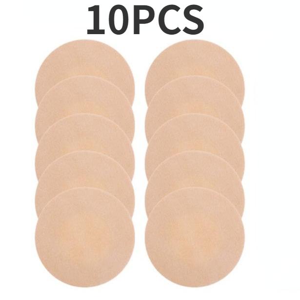 10PCS Women Invisible Breast Lift Tape Overlays on Bra Sexy Nipple Stickers Chest Covers Nipple Pasties Protection