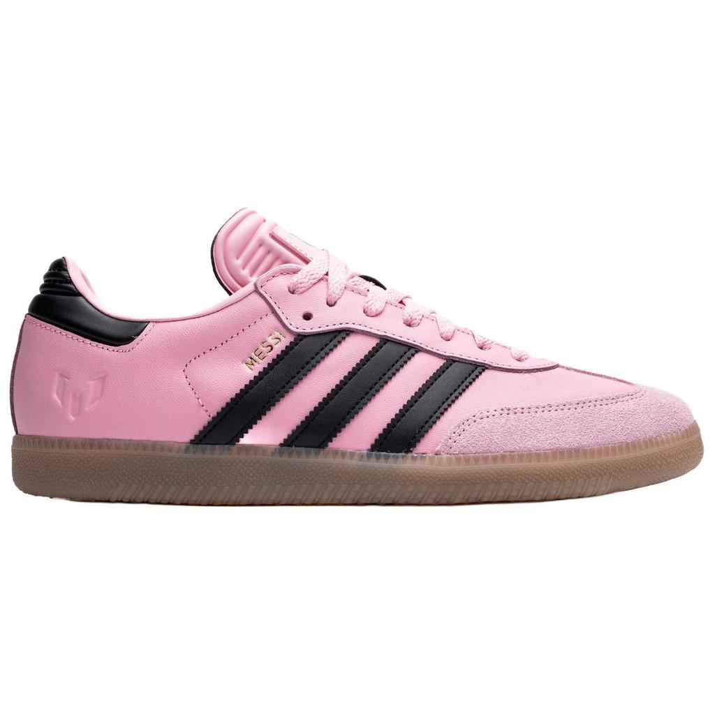 Adidas Lionel Messi X Samba Inter Miami CF - Debossed Home Kit Unisex Sneakers Pink Light-Pink Core-Black JP7844