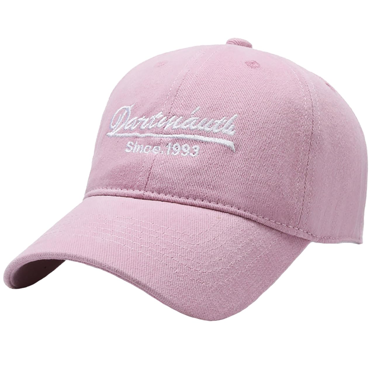 

Embroidered Cotton Free CZ904 [White Fang] Hat, Cap, Stylish, Size, Cute, Women s, (Pink) рожевий