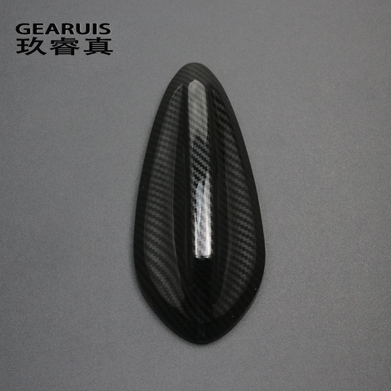 Auto Styling Carbon Faser Antenne Shark Fin Antennen Trim Abdeckung Für BMW 1 2 3 4 Serie f20 f21 F45 f30 F34 F31 F32 F36 X5 F15