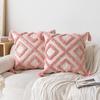 Pink Tufted Heart Throw Pillow - Girlish Cushion for Sofa, Bed, or Bay Window Decoration