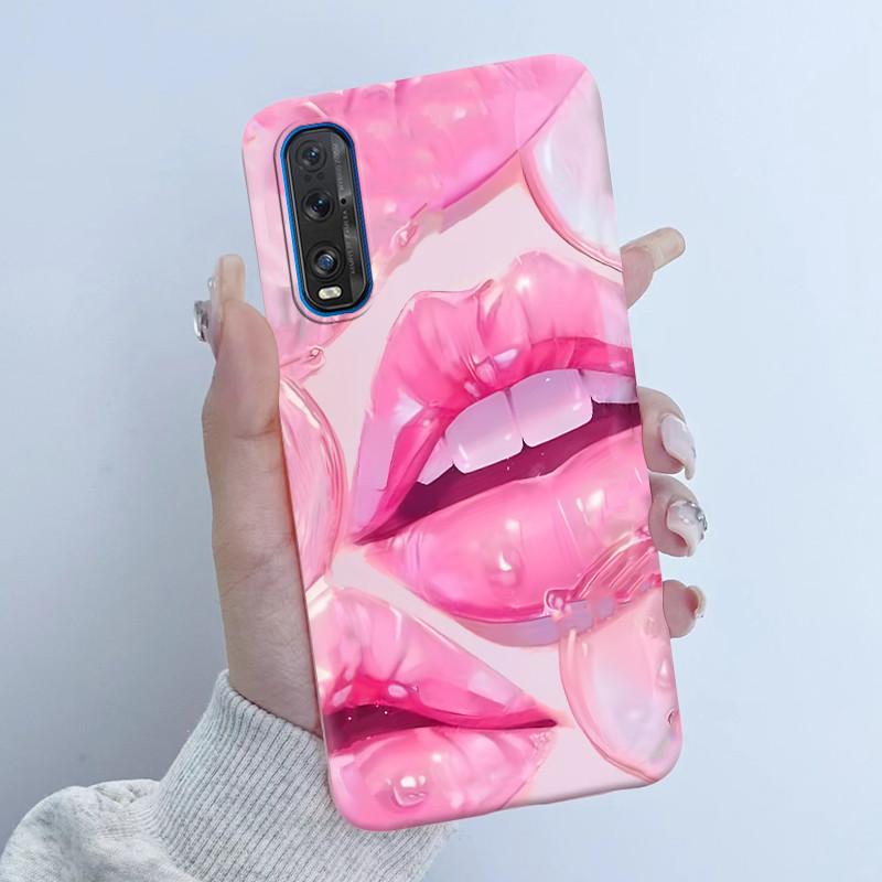 For Oppo Find X2 X 2 Pro Phone Case Butterfly Flower Girl Design Soft Silicone TPU Back Housing for Oppo Find X2 Pro X2Pro Cover