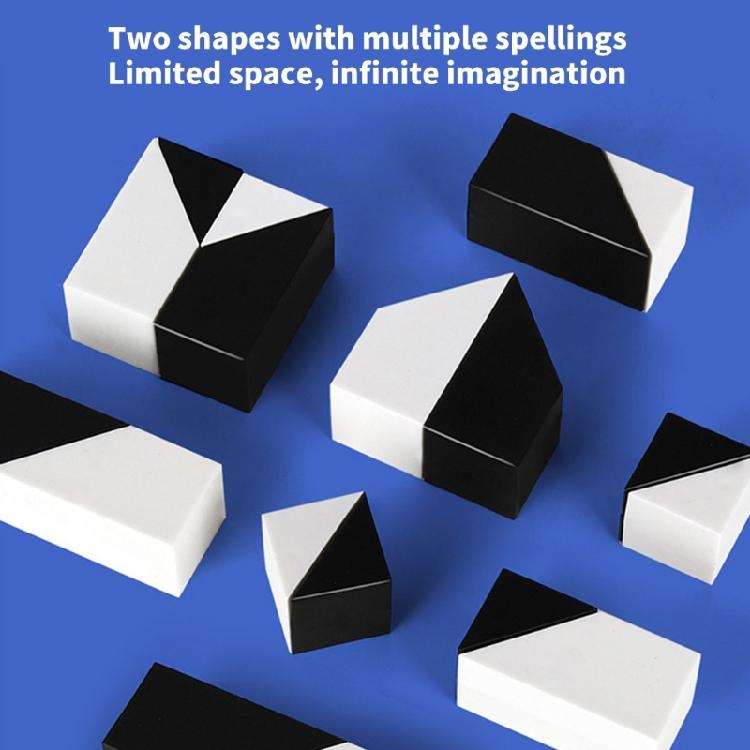 3D Logical Training Toy Wooden Block Puzzle Creative Mind Challenge Sensory Development Puzzle Game For Family Activity