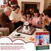 Build Your Own Snowman Kit DIY Snowman Craft Set Christmas Decorations with Accessories Winter Holiday Activity for Kids Teens