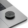Mini Round Capacitor Mouse with Wireless Dual with Rubber for Business Professionals Pressure-Sensitive Scrolling, Ultra-Portable Mouse, Wired, 2.4G,