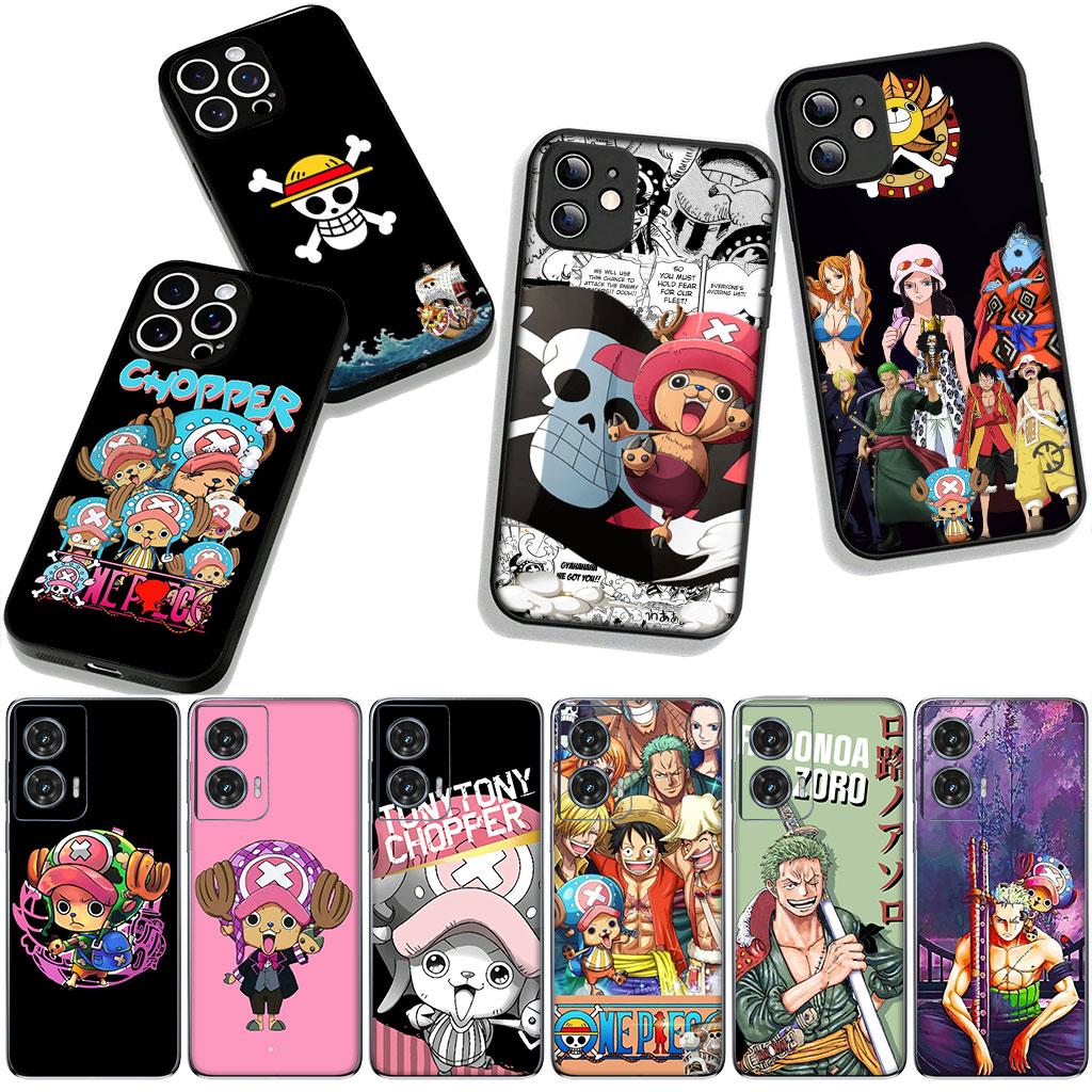 for Motorola Moto Edge 70 60 Fusion 40 NEO 20 Pro G Stylus G56 G96 G73 G52 G41 G42 G51 Case Zoro One Tony Chopper Piece Luffy