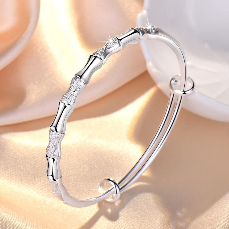 2023 New 925 Sterling Silver High Quality Simplicity Bead Romance Bracelet Chain For Woman Engagement Party Wedding Jewelry