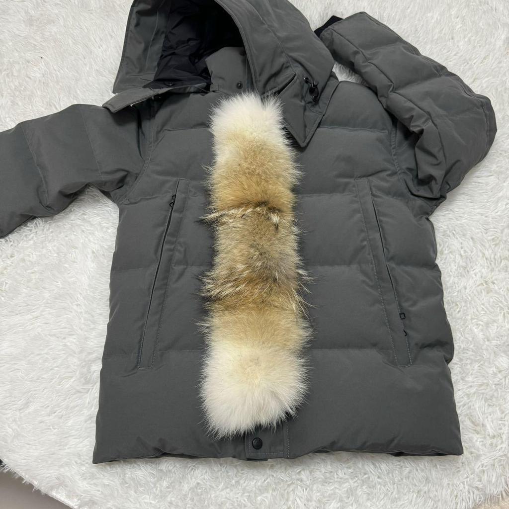 Giacca Parka Wyndham con Pelliccia e Distintivo