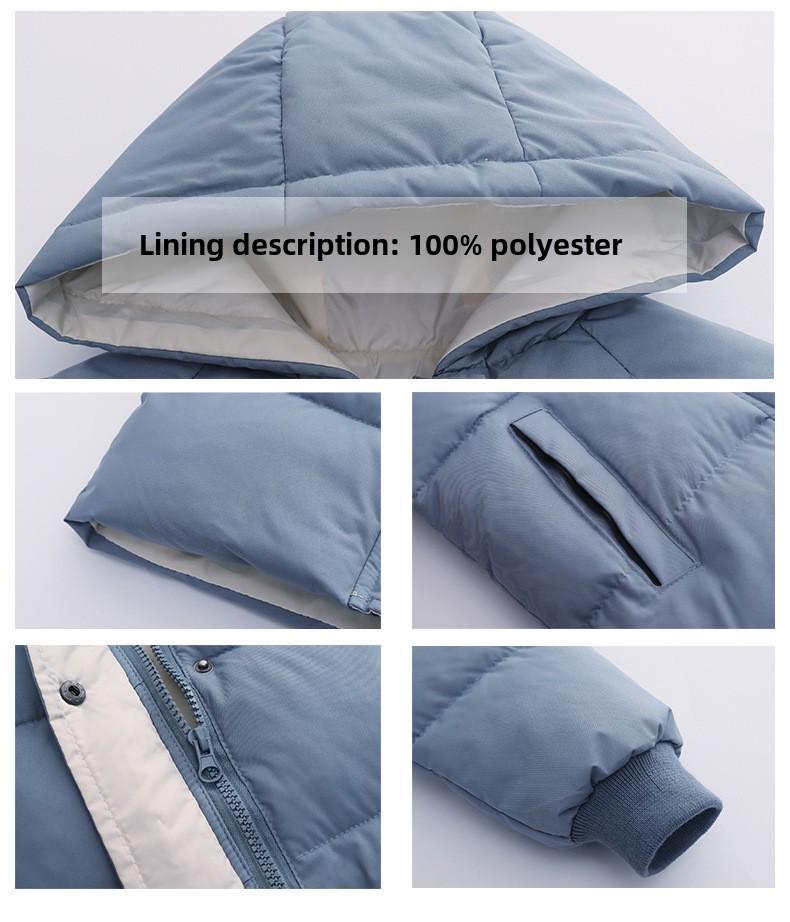 2024 Verdickter Wintermantel aus Daunenbaumwolle für Kinder - Unisex-Babyjacke