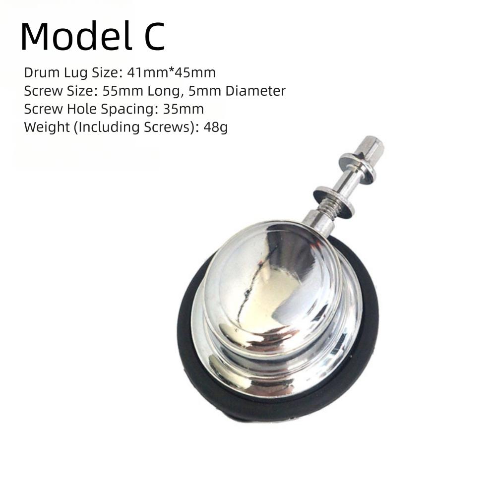 Cover Bracket Drum Lugs Fixing Screws Silver Drum Leg Parts Accessories for drums  Drum Lugs Leg