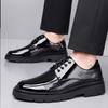 Fashion Big Size Men's Shoes Fashion Hollow Out Leather Shoes Luxury Business Casual Shoe Breathable Sandals Oxfords Dress Shoes for Men