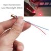 5pcs Adjustable Laser Diode 650nm 6mm 3/5V 5 Million Watt  Red Point Line Laser Diode Module Red Copper Head